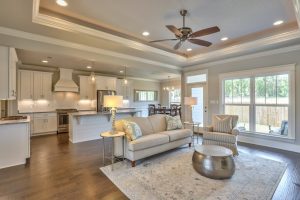 Living room interior | J/K Carpet Center, Inc