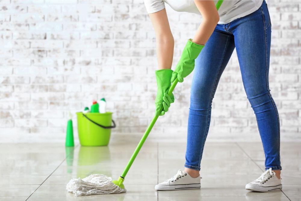 Tile floor cleaning | J/K Carpet Center, Inc